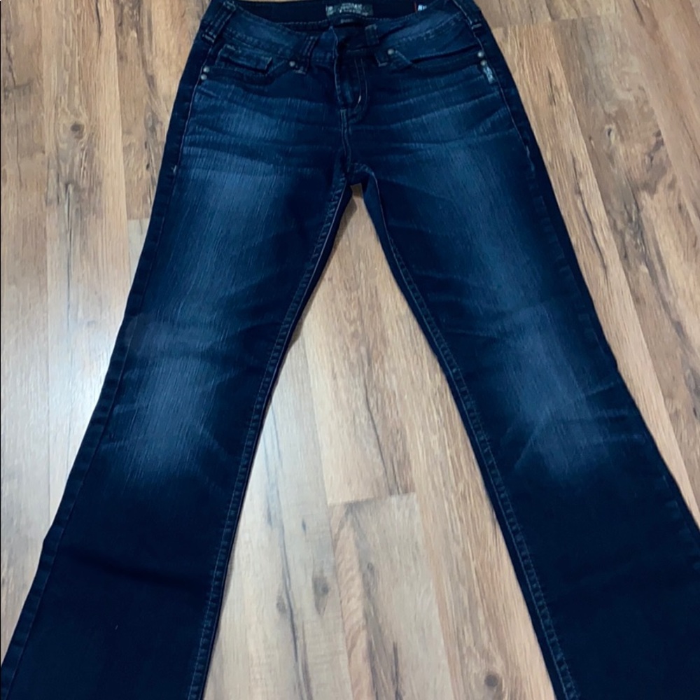 Silver women’s jeans